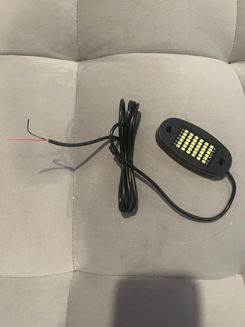 Open headed rock light for all bikes with light source